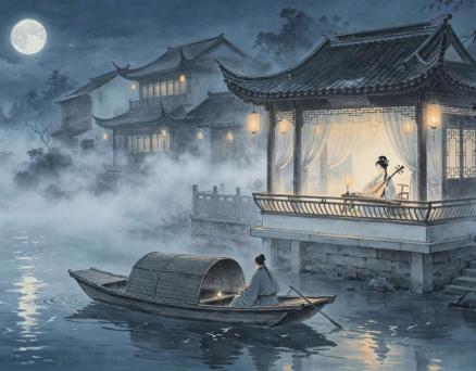 西湖楼台与秦淮烟月