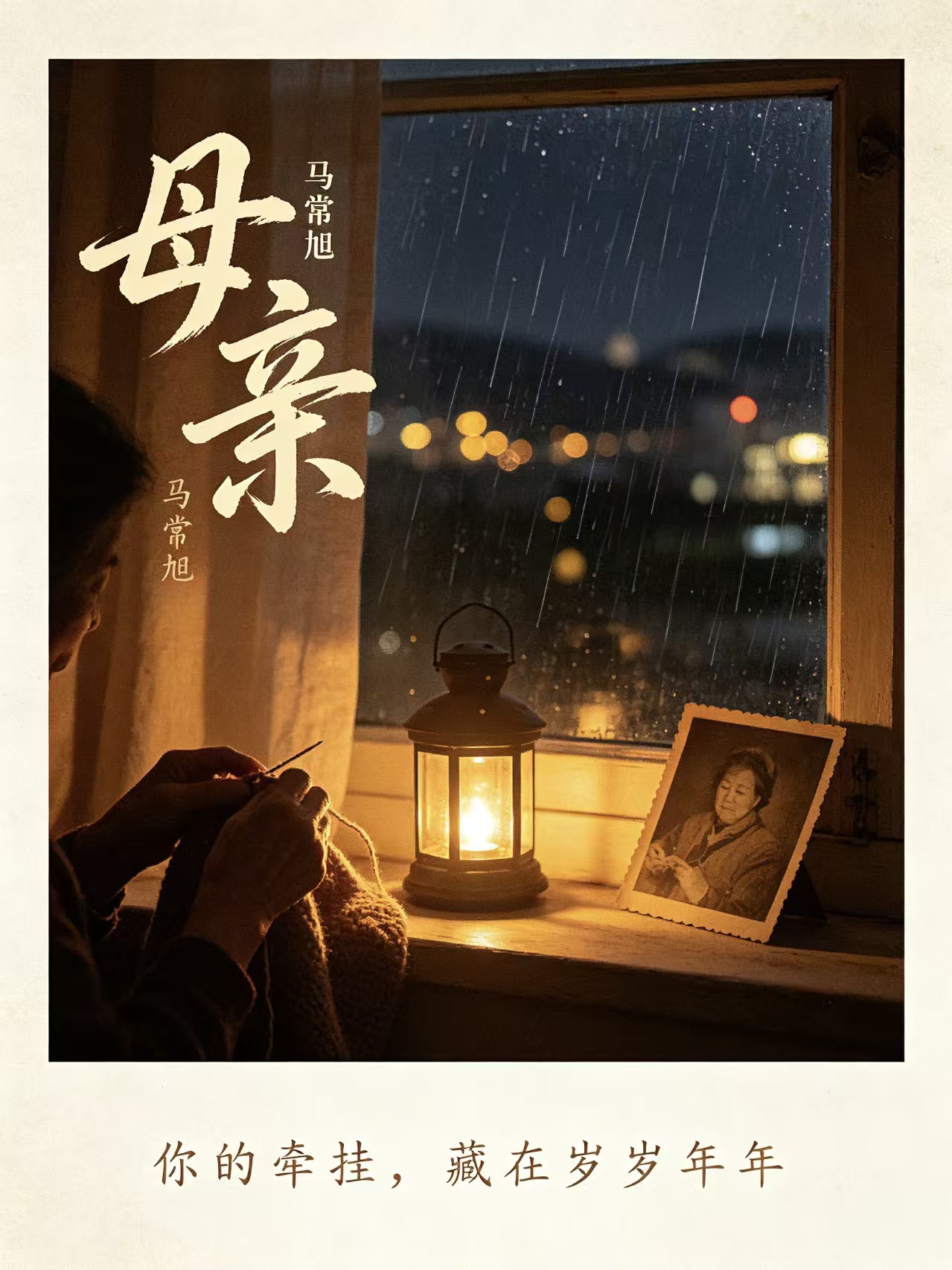歌手马常旭创作抒情诗《母亲》 以烟火意象诠释平凡母爱